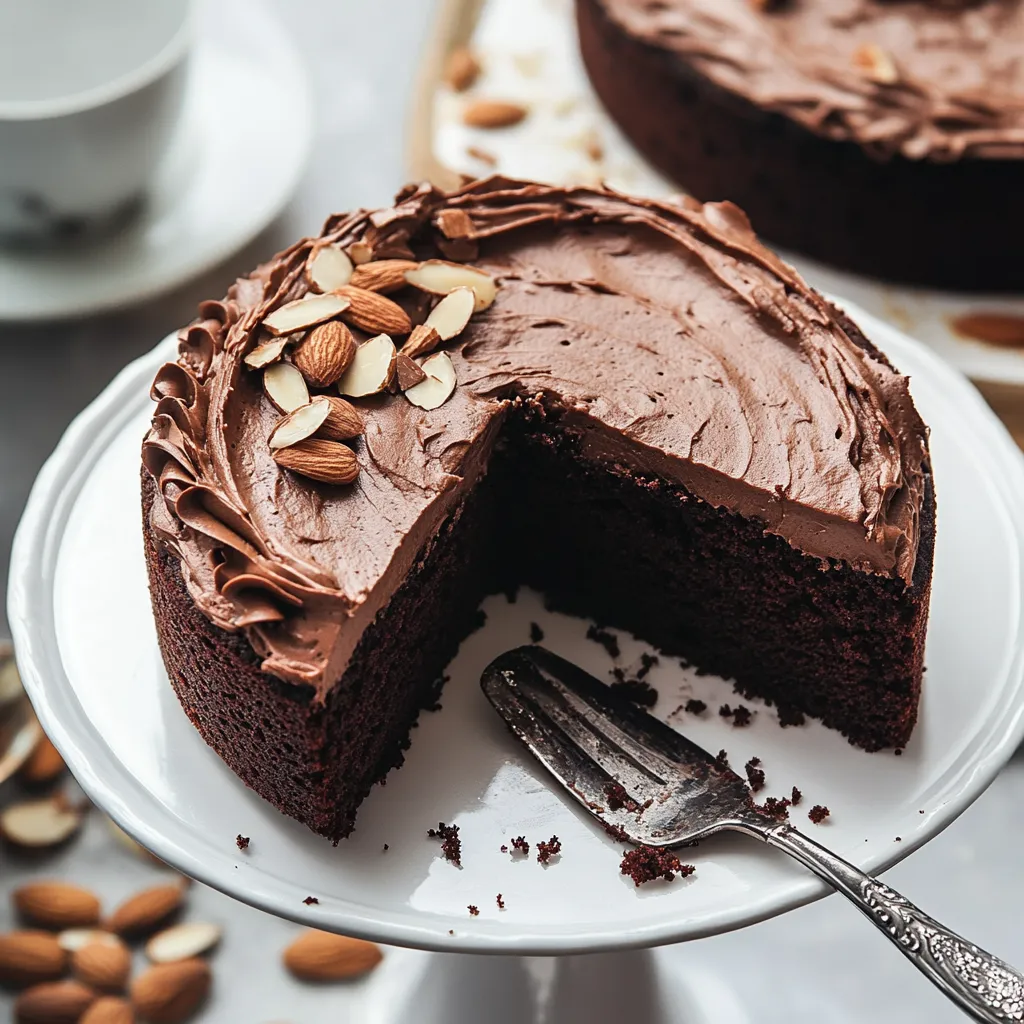 Almond Flour Chocolate Cake
