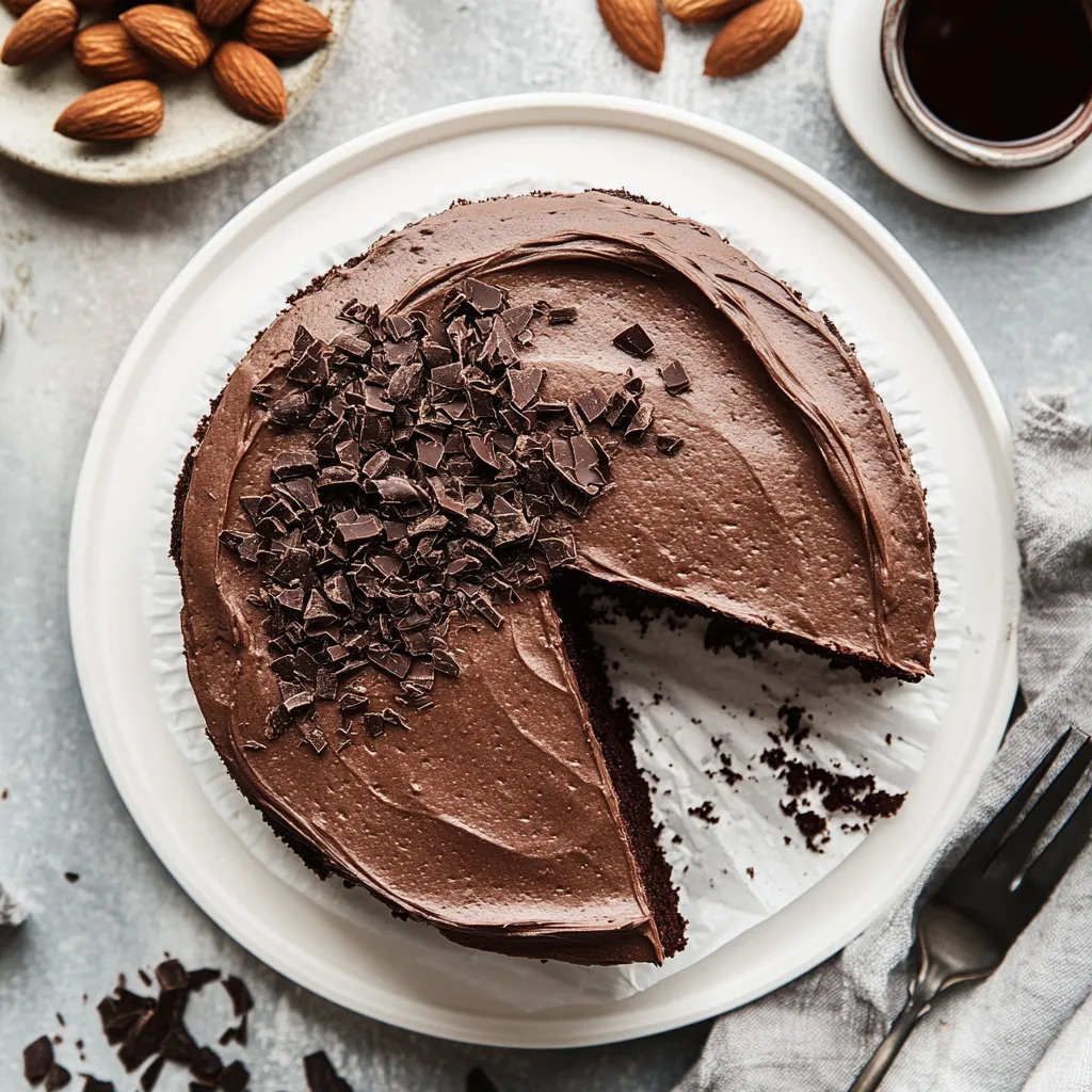 Almond Flour Chocolate Cake