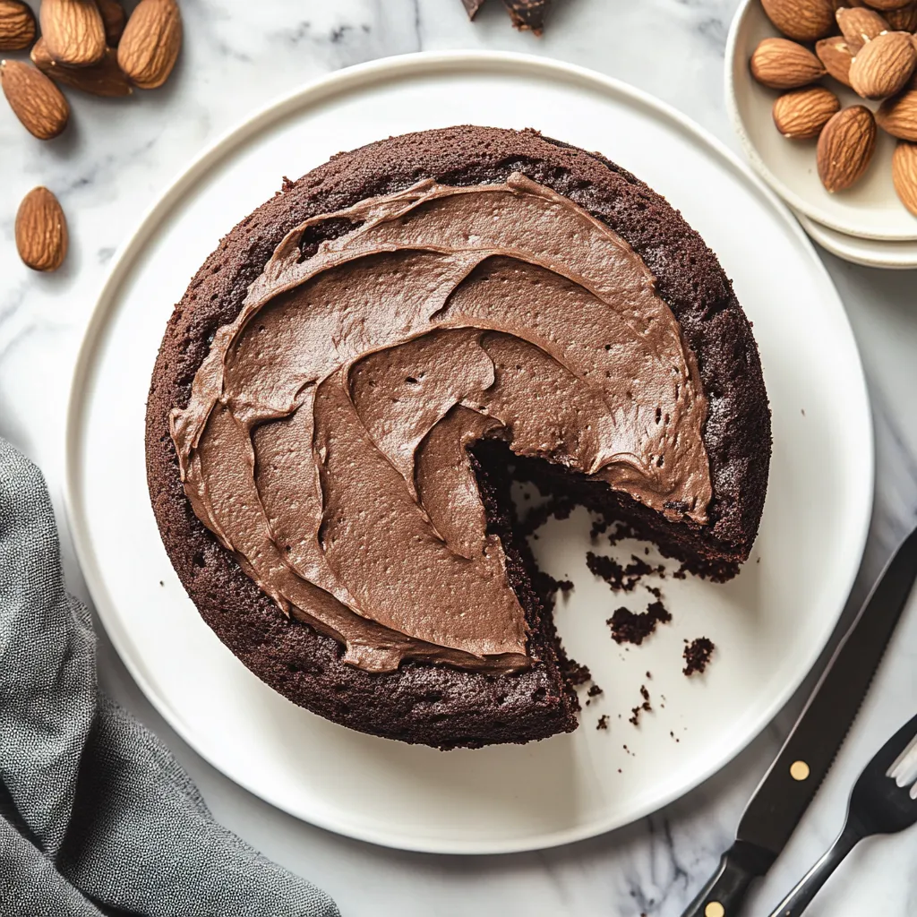 Almond Flour Chocolate Cake