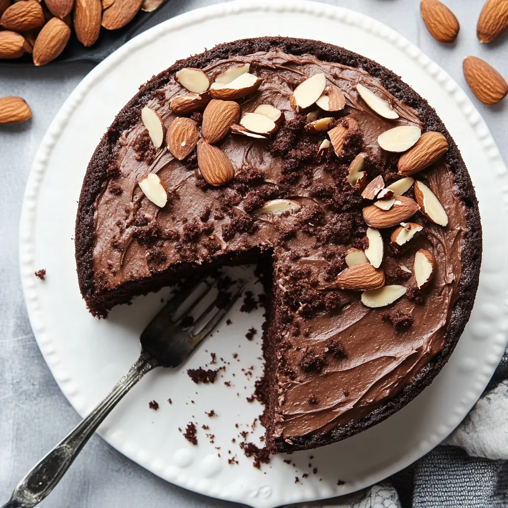 Almond Flour Chocolate Cake