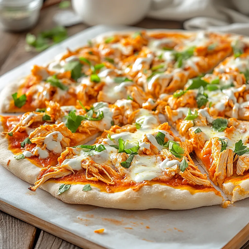 Buffalo Chicken Pizza Crust