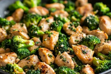 Low Carb Chicken Broccoli Skillet