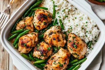 Chicken with Green Beans and Rice