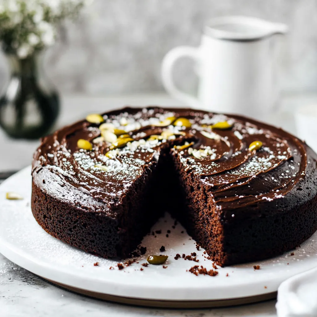 Chocolate Olive Oil Cake