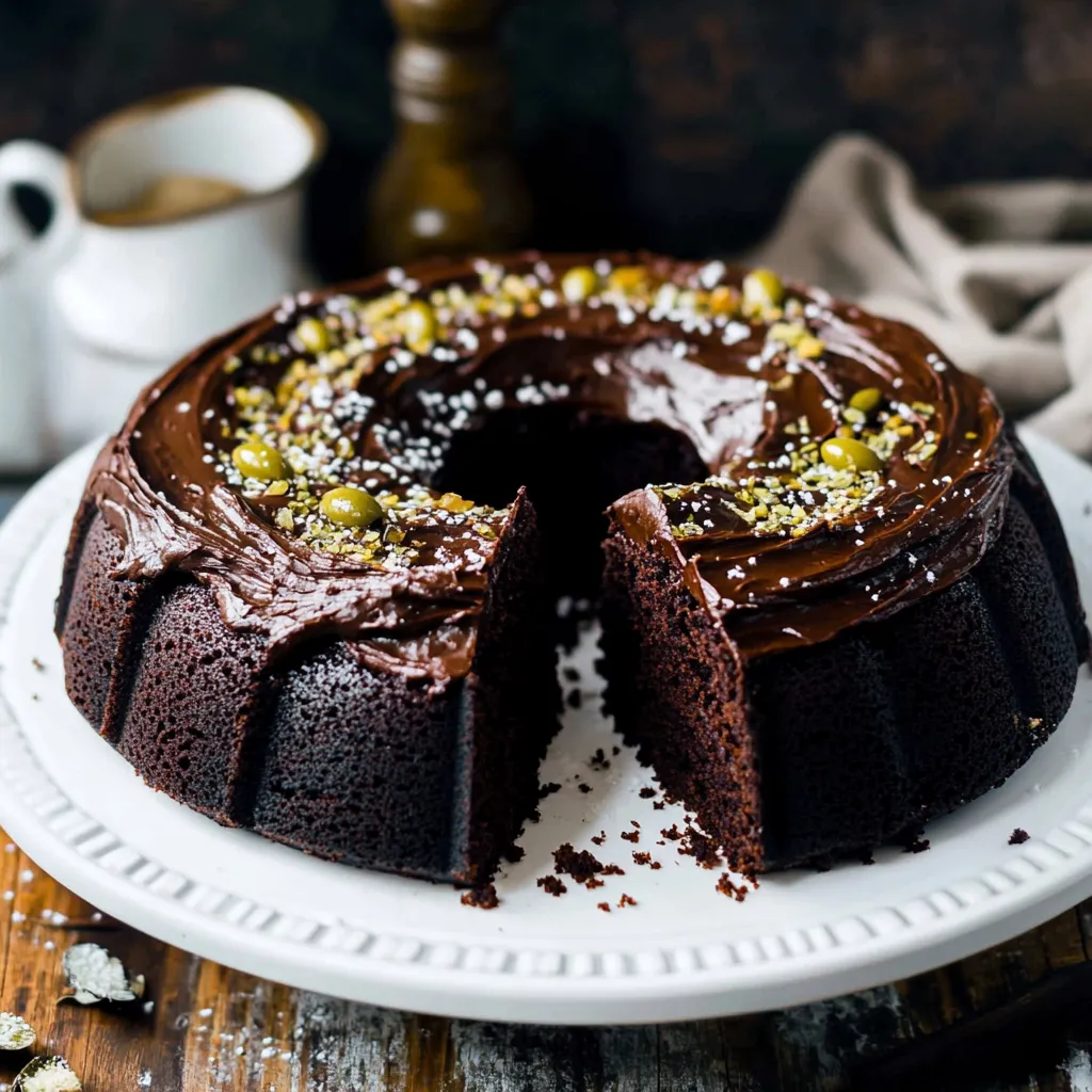 Chocolate Olive Oil Cake