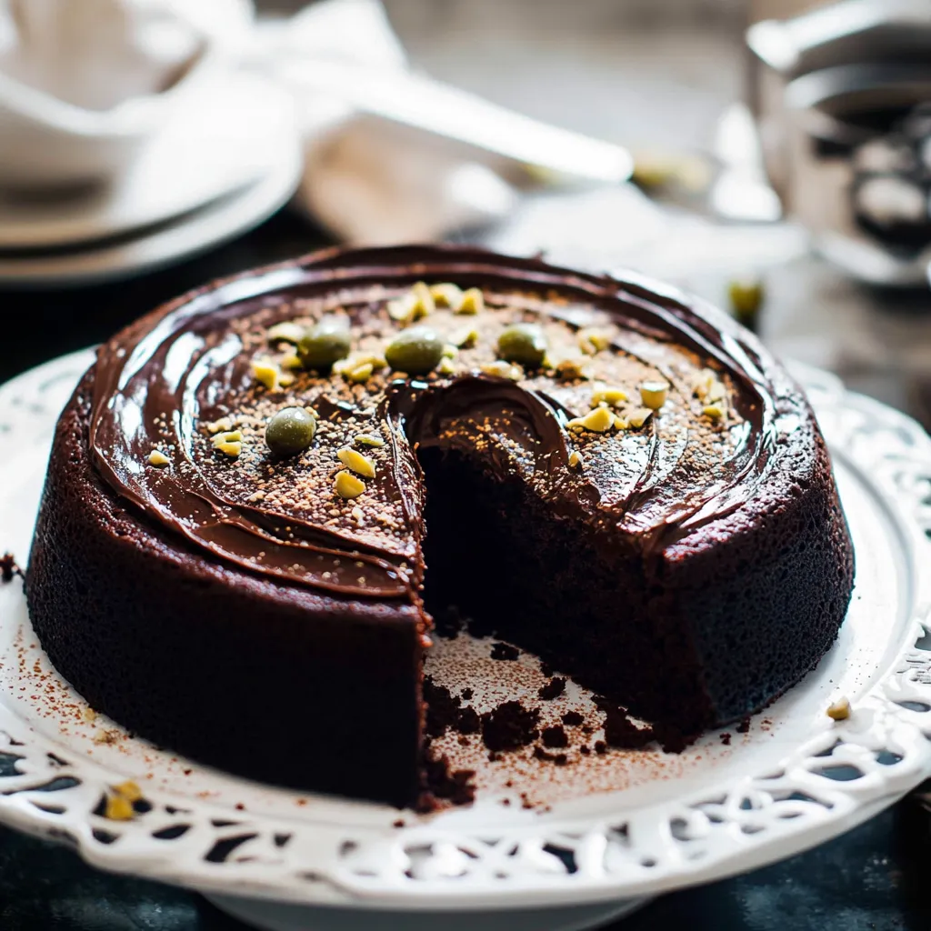 Chocolate Olive Oil Cake