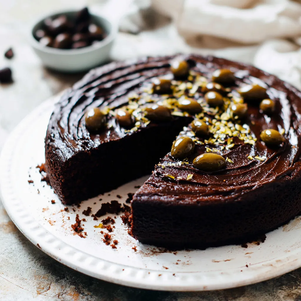 Chocolate Olive Oil Cake