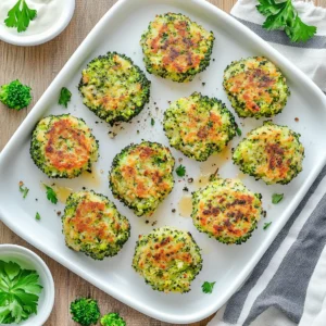 Fried Broccoli Cakes