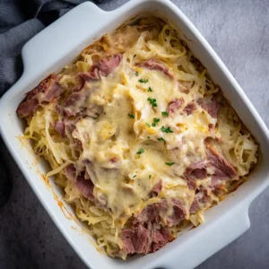 Easy Keto Reuben Casserole