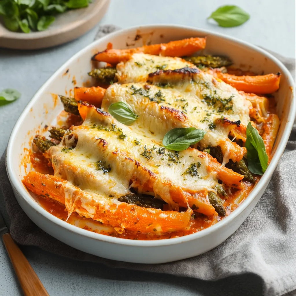 Lasagna Stuffed Chicken