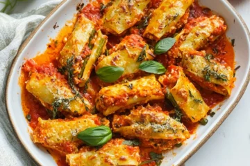Lasagna Stuffed Chicken