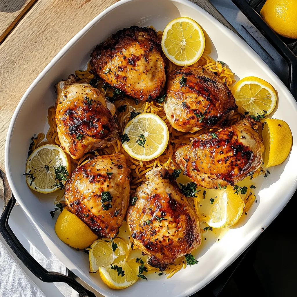 Lemon Garlic Chicken