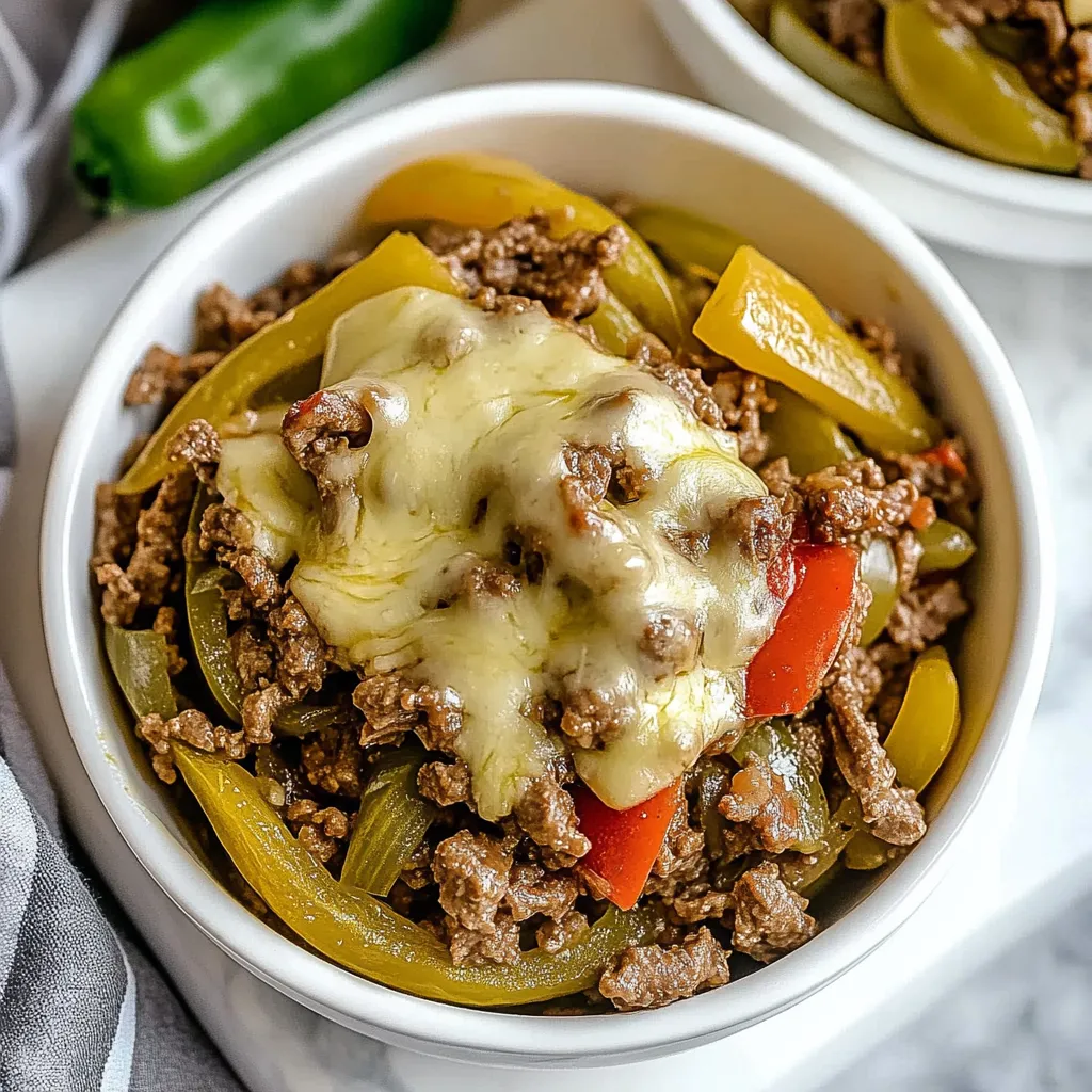 Philly Cheesesteak Bowls