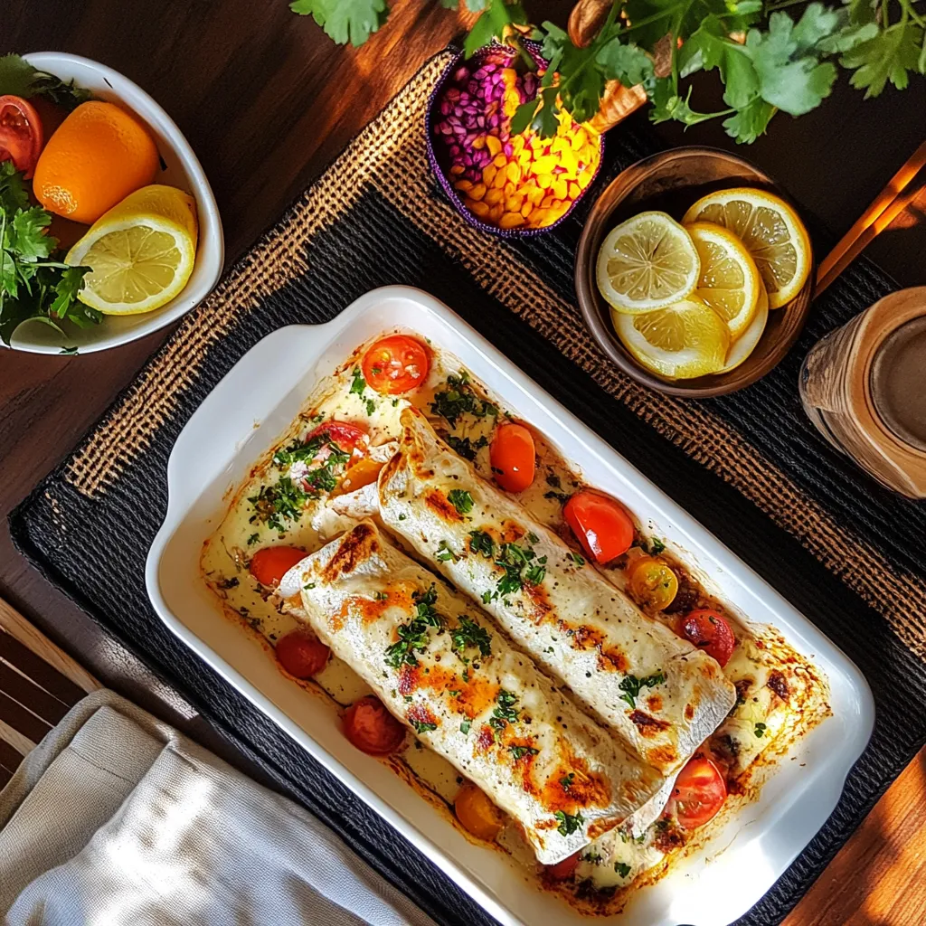 Low Carb White Chicken Enchiladas