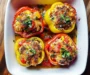 Mediterranean Chicken Stuffed Bell Peppers A Flavorful Journey