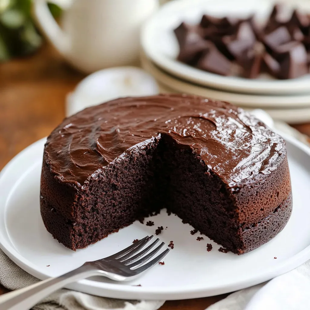 Moist and Rich Gluten Free Chocolate Cake