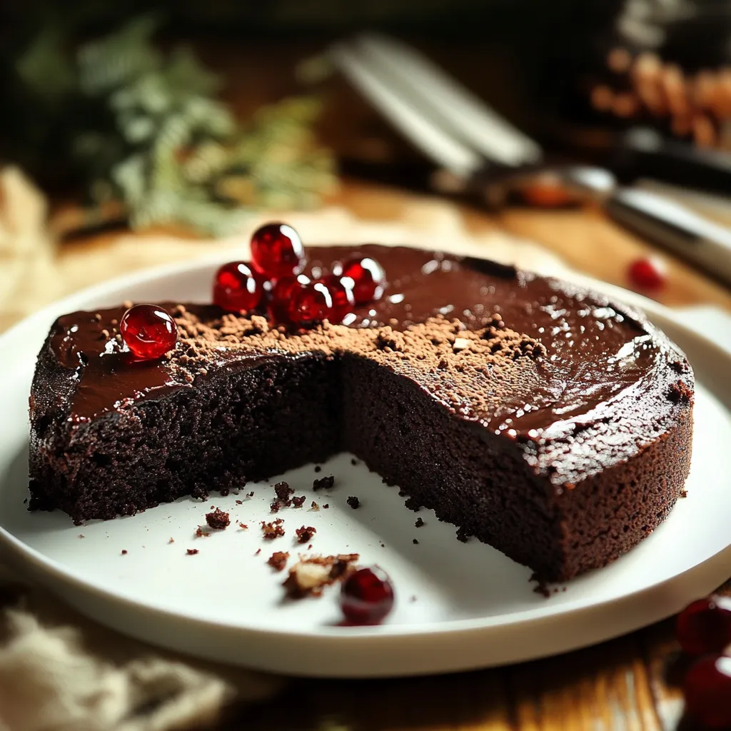 Moist and Rich Gluten Free Chocolate Cake
