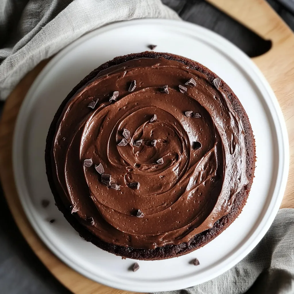 One Bowl Small Chocolate Cake