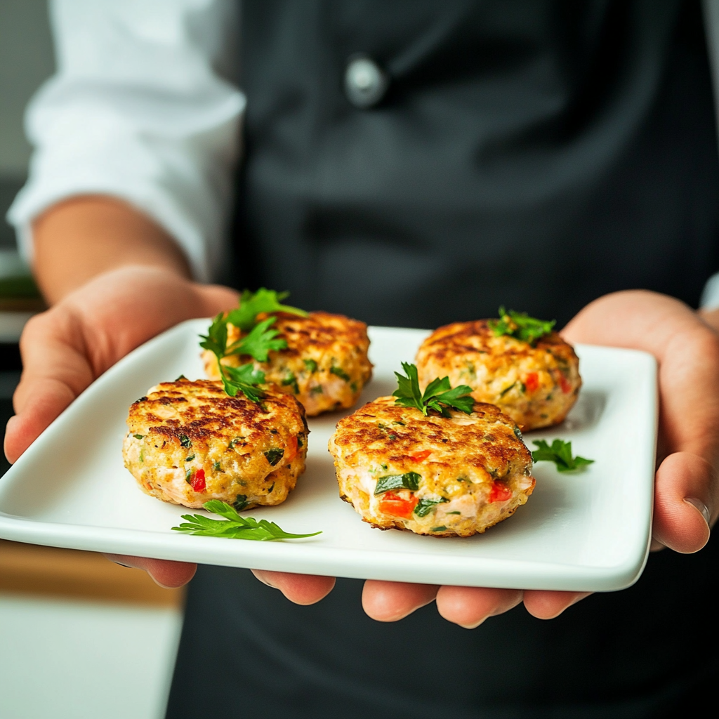 Low Carb Salmon Patties