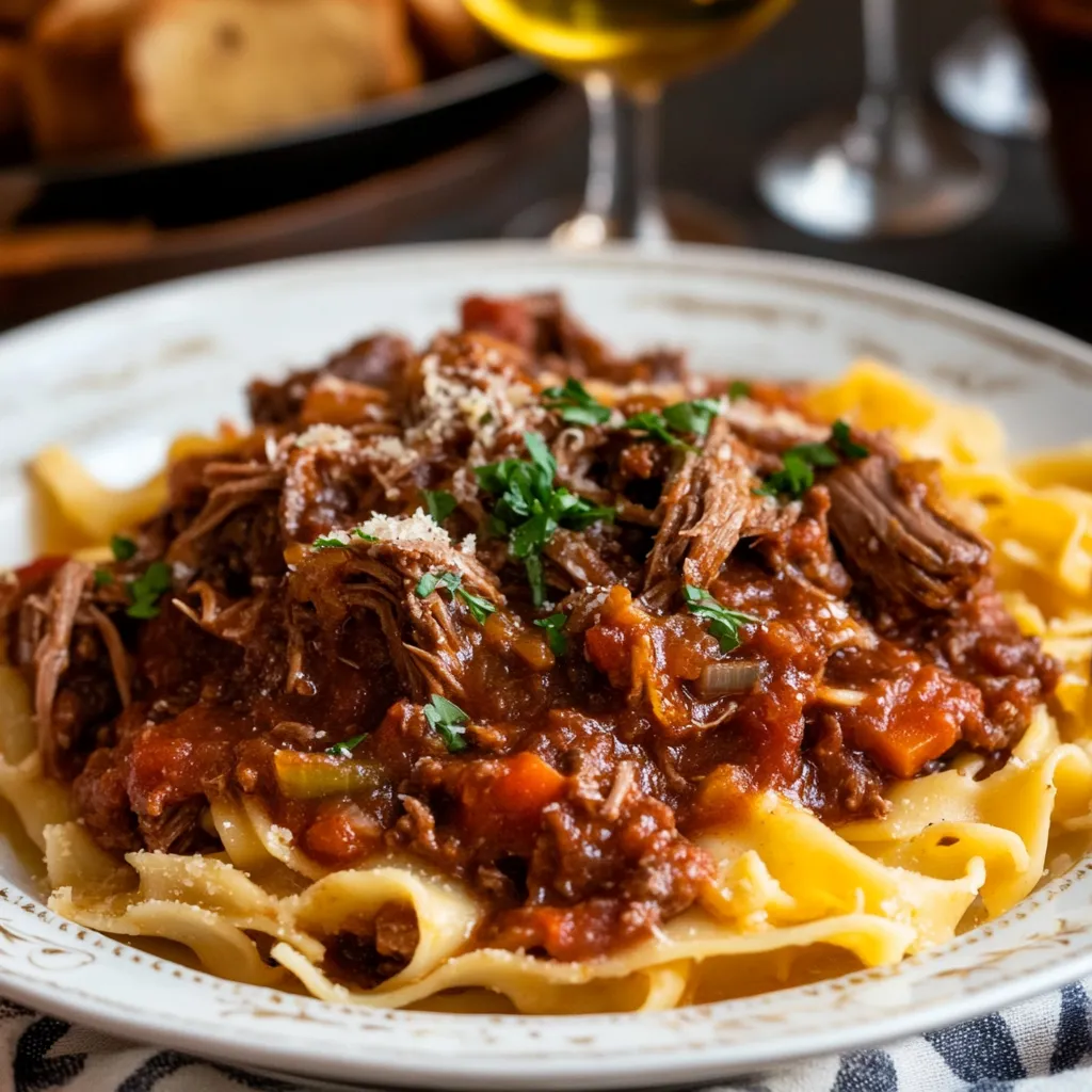Slow Cooker Beef Ragu