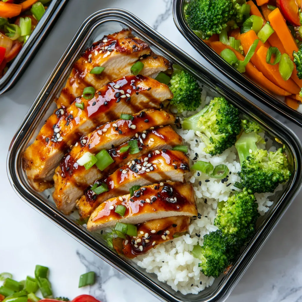 Teriyaki Chicken Meal Prep Healthy