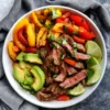 High Protein Steak Fajita Bowl – Low Carb