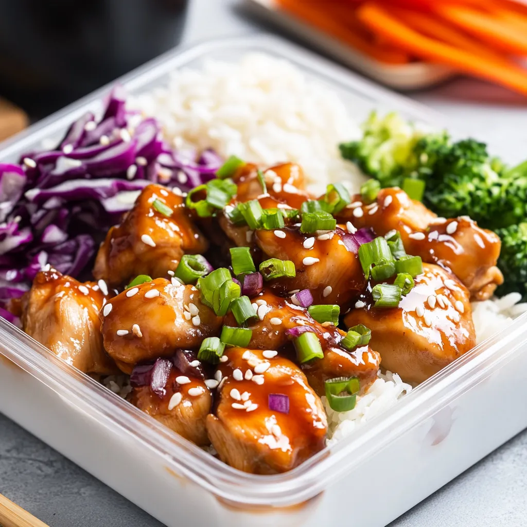 Teriyaki Chicken Meal Prep Healthy