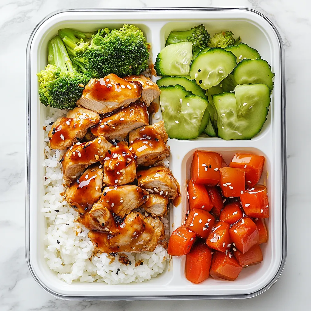 Teriyaki Chicken Meal Prep Healthy