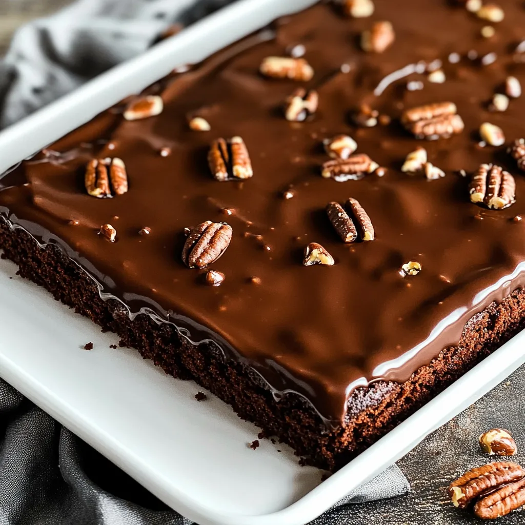 Gluten-Free Texas Chocolate Sheet Cake