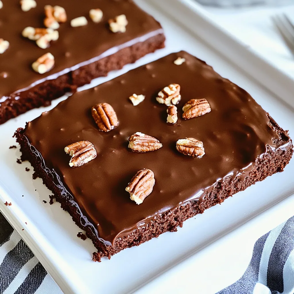 Gluten-Free Texas Chocolate Sheet Cake