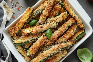 Crispy Baked Keto Zucchini Fries