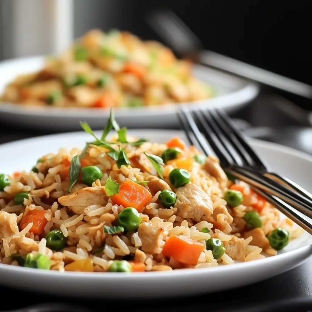 30-Minute Gluten Free Chicken Fried Rice