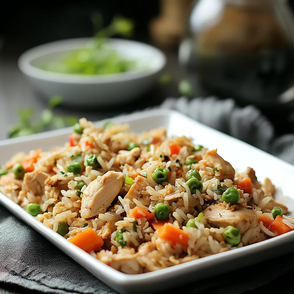 30-Minute Gluten Free Chicken Fried Rice