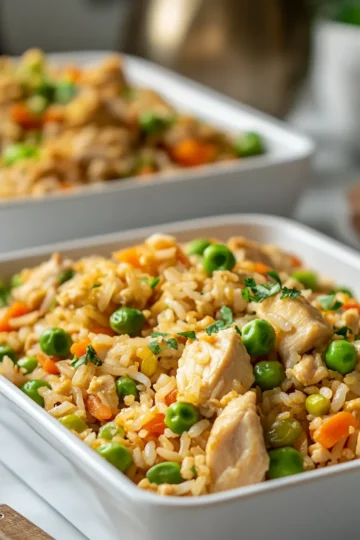 30-Minute Gluten Free Chicken Fried Rice