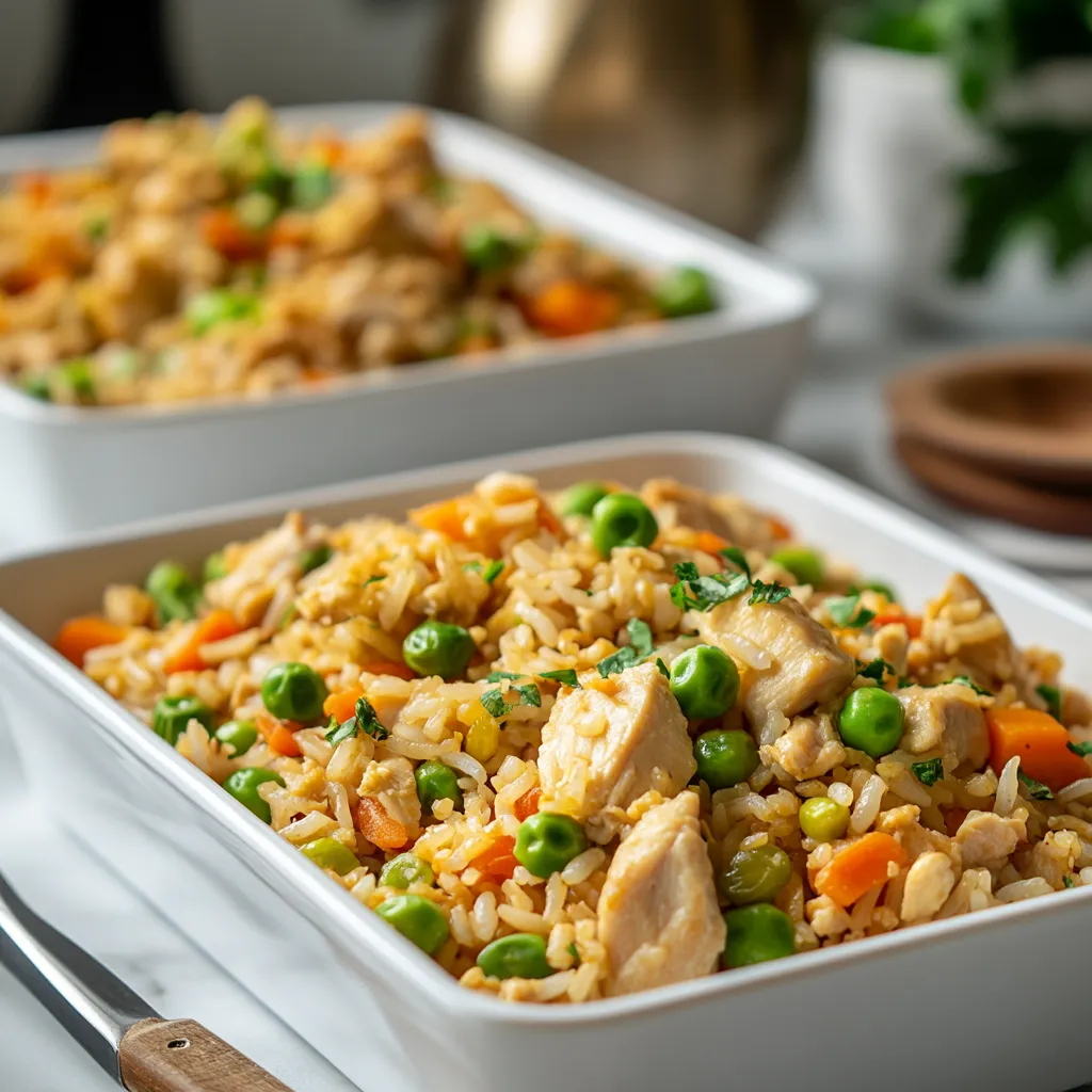 30-Minute Gluten Free Chicken Fried Rice