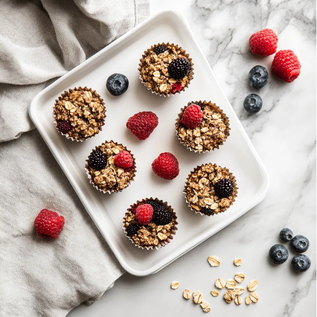 Apple Oatmeal Breakfast Cups