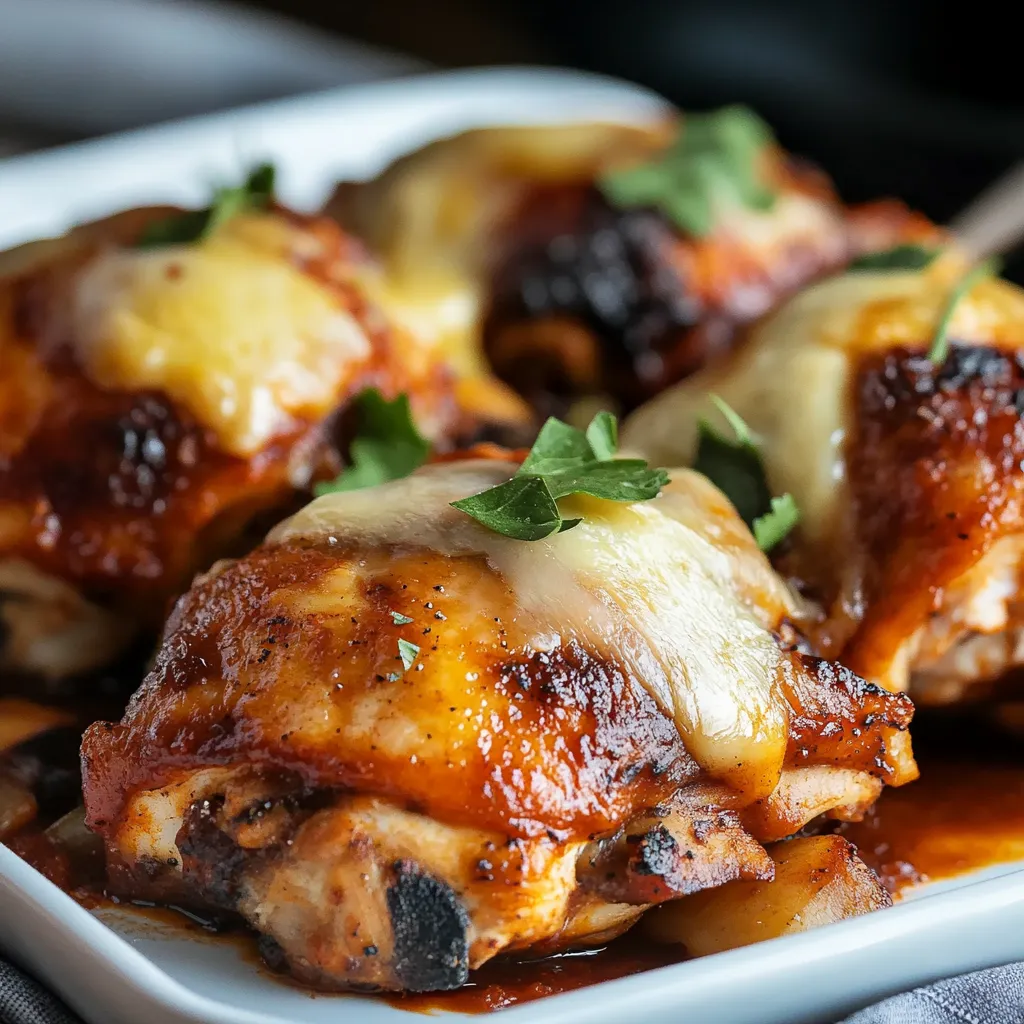 BBQ Chicken Thighs With a Low Carb Twist