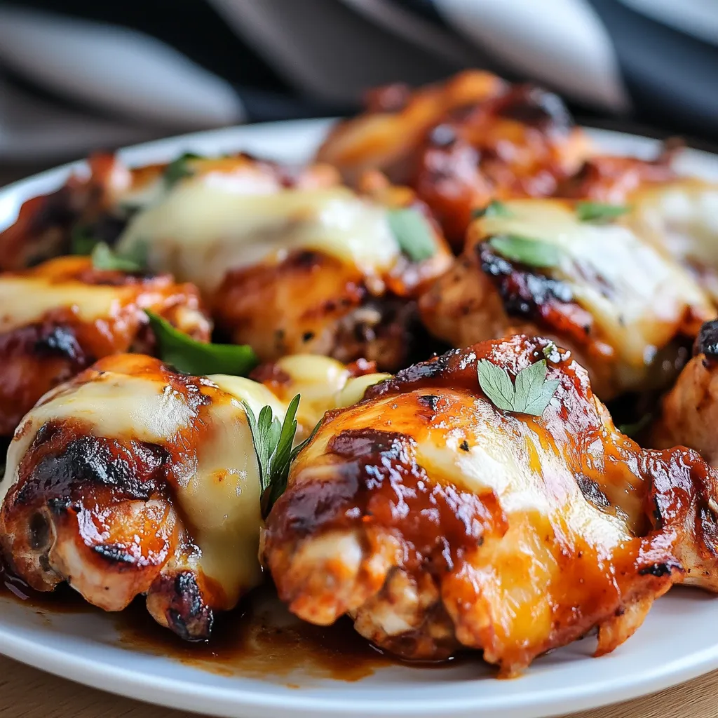 BBQ Chicken Thighs With a Low Carb Twist