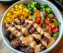 Beef and Veggie Bowls with Comeback Sauce