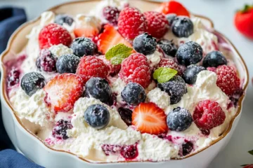 Low Carb Berry Cheesecake Salad