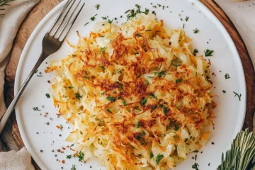 Keto Cabbage Hash Browns