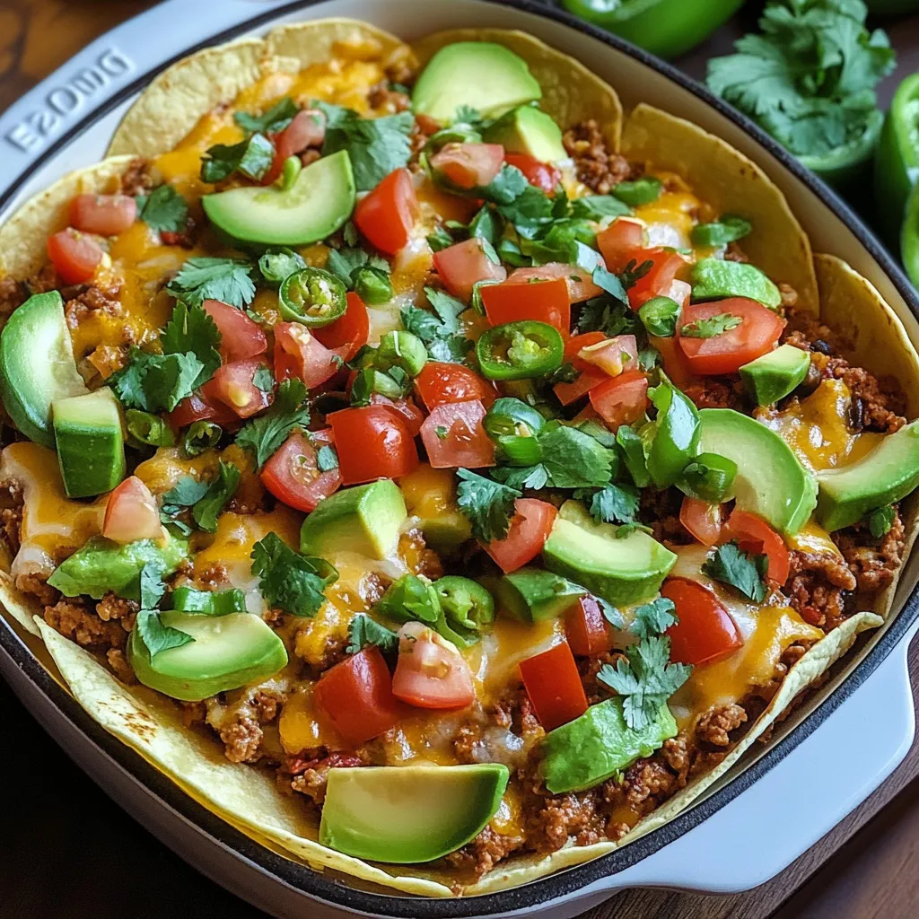 One-Pan Taco Zucchini Skillet
