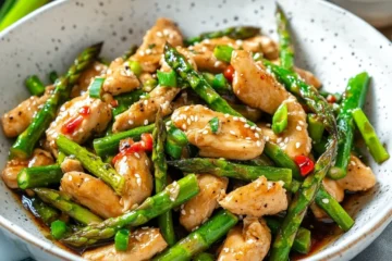 Chicken Asparagus Stir Fry
