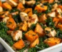 One Pan Sweet Potato Chicken Kale Skillet for Easy Healthy Dinners