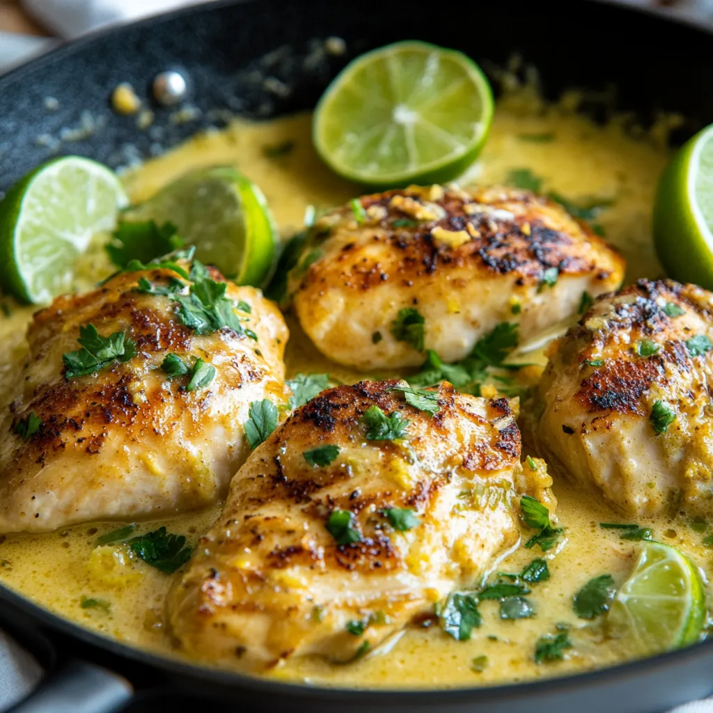 Coconut Lime Chicken Skillet