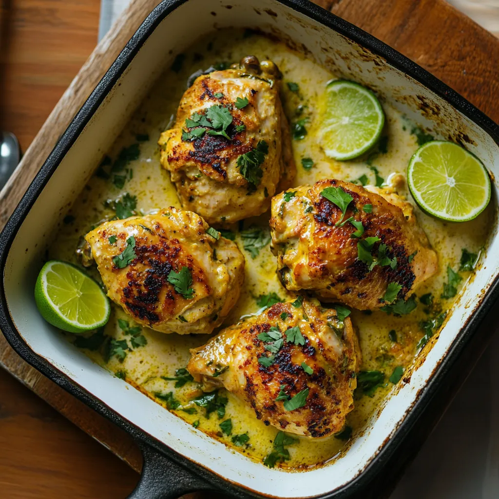 Coconut Lime Chicken Skillet
