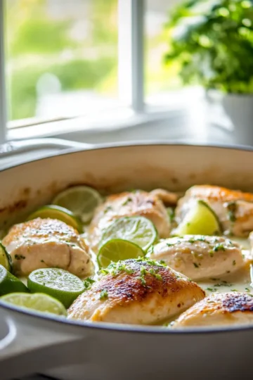 Coconut Lime Chicken Skillet