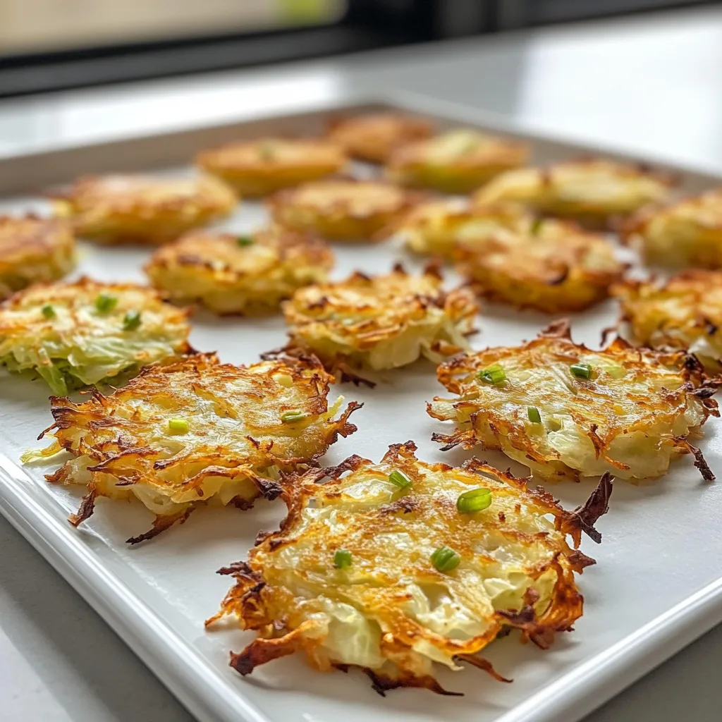 Keto Cabbage Hash Browns