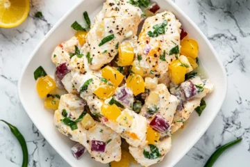 High Protein Cottage Cheese Chicken Salad