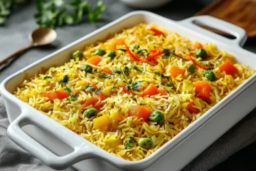 Rice With Vegetables and Meat